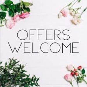 All offers considered. Thank you.